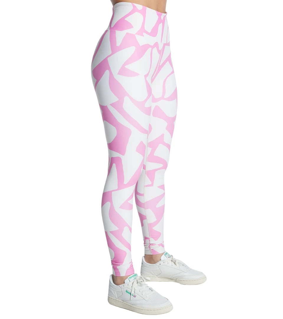 CLOTHING Year Of Ours Rio Giselle Leggings Pink/Bone 4 CLOTHING Year Of Ours Rio Giselle Leggings Pink/Bone