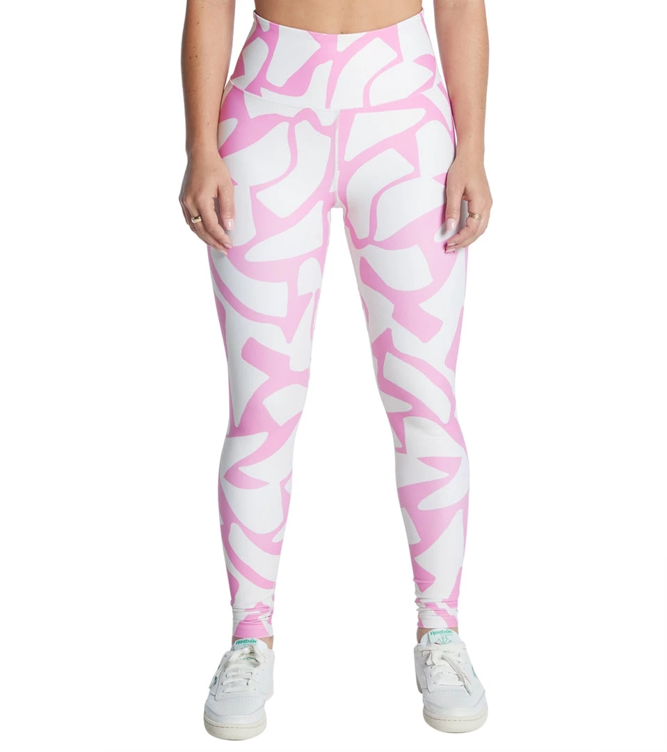 CLOTHING Year Of Ours Rio Giselle Leggings Pink/Bone 9 CLOTHING Year Of Ours Rio Giselle Leggings Pink/Bone