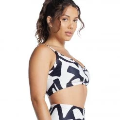 Year Of Ours Rio Curve Bralette Black/Bone CLOTHING