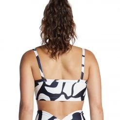 Year Of Ours Rio Curve Bralette Black/Bone CLOTHING 10 Year Of Ours Rio Curve Bralette Black/Bone CLOTHING