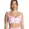 Year Of Ours Rio Curve Bralette Pink/Bone