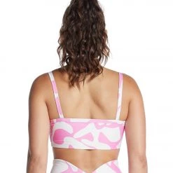Year Of Ours Rio Curve Bralette Pink/Bone
