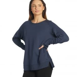 CLOTHING Tavi Cozy Sweatshirt Navy 13 CLOTHING Tavi Cozy Sweatshirt Navy