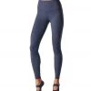 Tavi High Waisted Yoga Leggings Navy CLOTHING