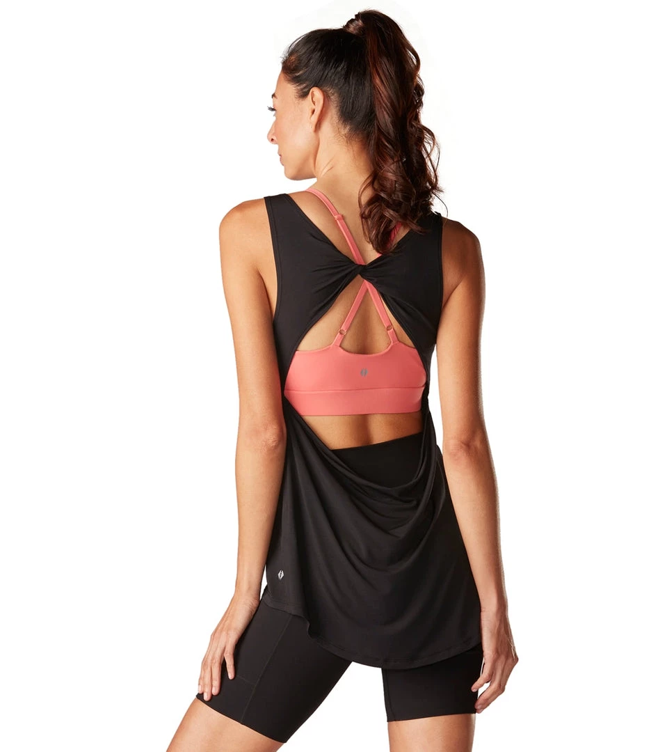 CLOTHING Tavi Breezy Tank Ebony 5 CLOTHING Tavi Breezy Tank Ebony