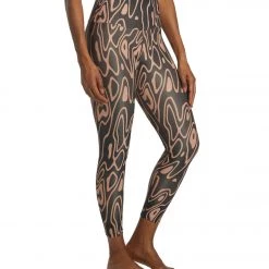 Onzie Ribbed 7/8 Yoga Leggings Roads CLOTHING