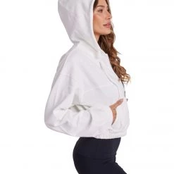 Onzie Jet Set Jacket White CLOTHING