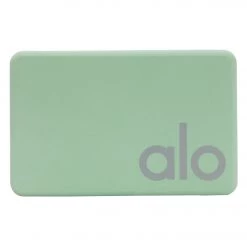 Alo Yoga Uplifting Yoga Block Honeydew/Silver