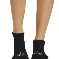 ACCESSORIES Alo Yoga Everyday Sock Black/White