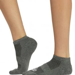 Alo Yoga Everyday Sock Dark Grey Heather/White