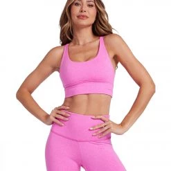 CLOTHING Onzie Eco Luxe Bra Positive Pink