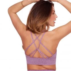 Onzie Eco Luxe Bra Dusty Lilac CLOTHING 10 Onzie Eco Luxe Bra Dusty Lilac CLOTHING