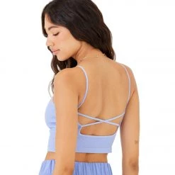 CLOTHING Onzie Seamless Tank Periwinkle