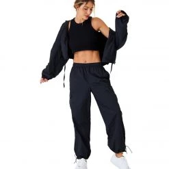 CLOTHING Onzie Parachute Jacket Black 11 CLOTHING Onzie Parachute Jacket Black