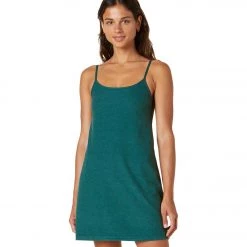 Beyond Yoga Spacedye Essential Dress Deep Sea Heather