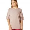 Beyond Yoga Sweat Set Boyfriend Tee Yoga Tops