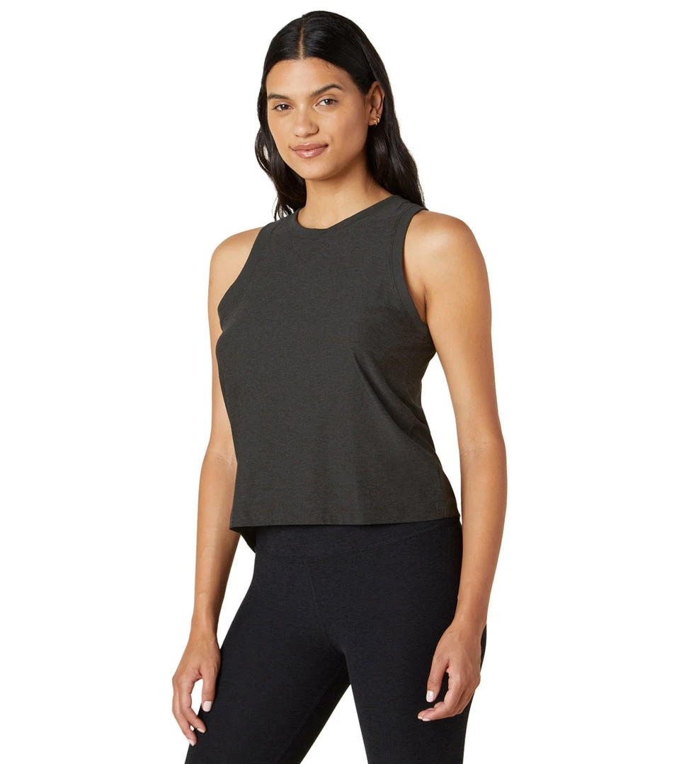 Beyond Yoga Featherweight Spacedye Rebalance Tank Darkest Night 4 Beyond Yoga Featherweight Spacedye Rebalance Tank Darkest Night