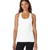 Yoga Tops Beyond Yoga Spacedye Step Up Racerback Tank Cloud White