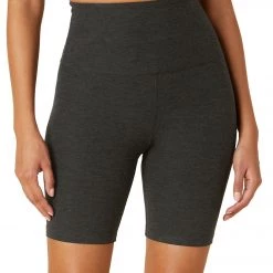 Beyond Yoga Spacedye Keep Pace Biker Shorts Darkest Night