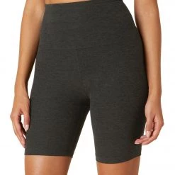 Beyond Yoga Spacedye Keep Pace Biker Shorts Darkest Night