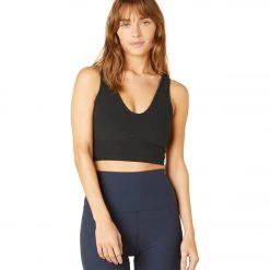 Beyond Yoga Spacedye Long Line Yoga Sports Bra Darkest Night