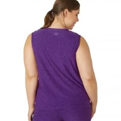 Beyond Yoga Plus Featherweight Spacedye Balanced Muscle Yoga Tank Purple Dahlia Heather CLOTHING 10 Beyond Yoga Plus Featherweight Spacedye Balanced Muscle Yoga Tank Purple Dahlia Heather CLOTHING