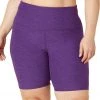 Beyond Yoga Plus Size Spacedye High Waisted Biker Shorts Purple Dahlia Heather NEW ARRIVALS 1 Beyond Yoga Plus Size Spacedye High Waisted Biker Shorts Purple Dahlia Heather NEW ARRIVALS