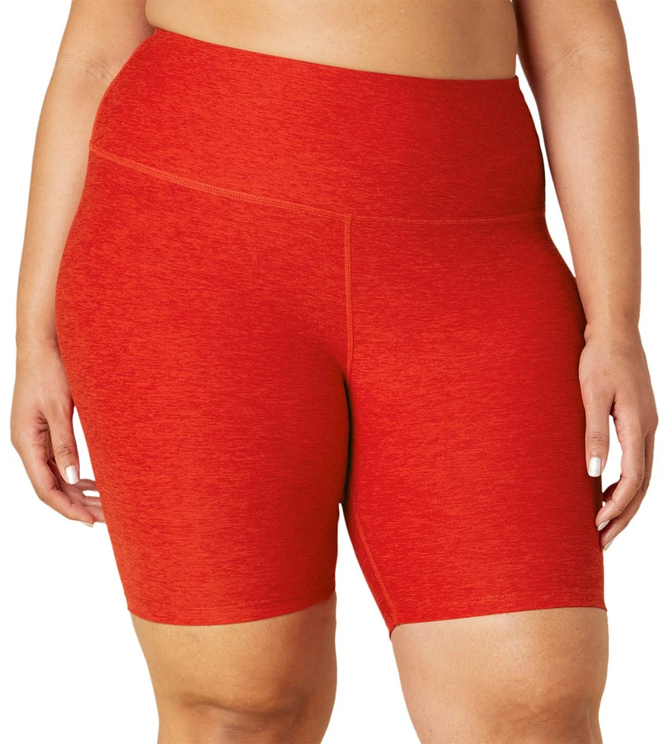 Beyond Yoga Plus Size Spacedye High Waisted Biker Shorts Red Hot-Siren NEW ARRIVALS 3 Beyond Yoga Plus Size Spacedye High Waisted Biker Shorts Red Hot-Siren NEW ARRIVALS