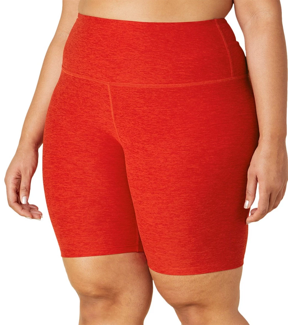 Beyond Yoga Plus Size Spacedye High Waisted Biker Shorts Red Hot-Siren NEW ARRIVALS 4 Beyond Yoga Plus Size Spacedye High Waisted Biker Shorts Red Hot-Siren NEW ARRIVALS