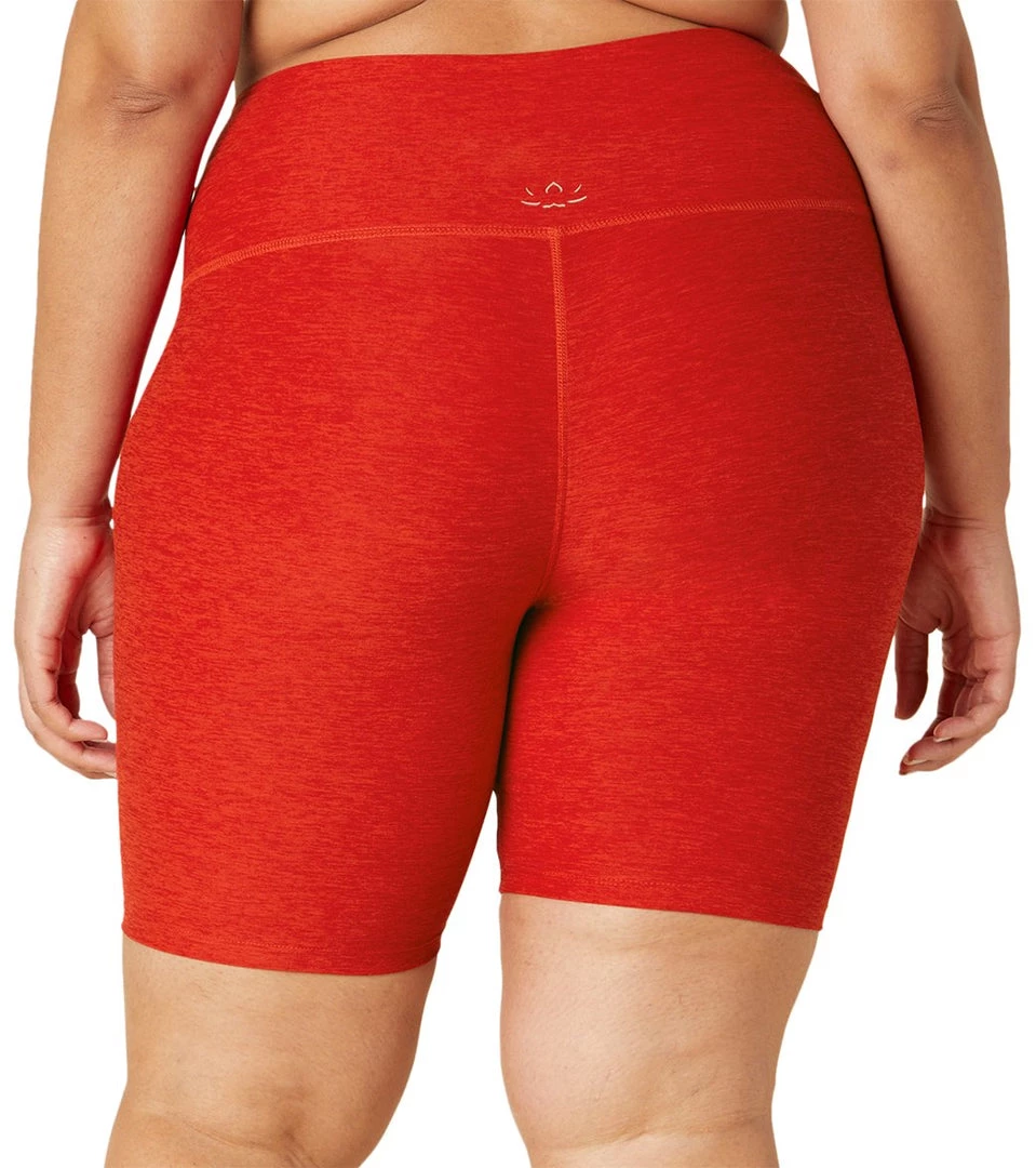 Beyond Yoga Plus Size Spacedye High Waisted Biker Shorts Red Hot-Siren NEW ARRIVALS 5 Beyond Yoga Plus Size Spacedye High Waisted Biker Shorts Red Hot-Siren NEW ARRIVALS