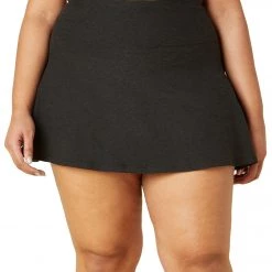 NEW ARRIVALS Beyond Yoga Plus Size Spacedye Tie Breaker Circle Skirt Darkest Night