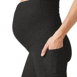Beyond Yoga Spacedye Pockets Forever Maternity Biker Shorts Darkest Night Yoga Shorts 13 Beyond Yoga Spacedye Pockets Forever Maternity Biker Shorts Darkest Night Yoga Shorts