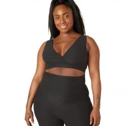 Beyond Yoga Spacedye Criss Crossover Maternity Nursing Bra Darkest Night Yoga Sports Bras 13 Beyond Yoga Spacedye Criss Crossover Maternity Nursing Bra Darkest Night Yoga Sports Bras