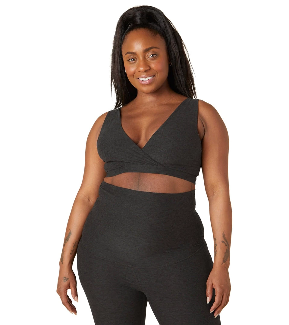 Beyond Yoga Spacedye Criss Crossover Maternity Nursing Bra Darkest Night Yoga Sports Bras 8 Beyond Yoga Spacedye Criss Crossover Maternity Nursing Bra Darkest Night Yoga Sports Bras
