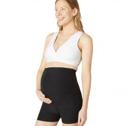 Beyond Yoga Spacedye Criss Crossover Maternity Nursing Bra Cloud White