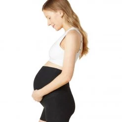 Beyond Yoga Spacedye Criss Crossover Maternity Nursing Bra Cloud White