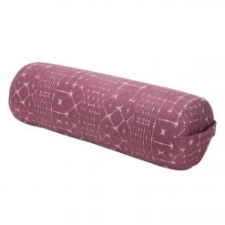 NEW ARRIVALS Manduka Enlight Round Yoga Bolster Star Dye Rose