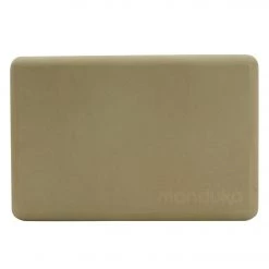 Manduka Recycled Foam Yoga Block Rock