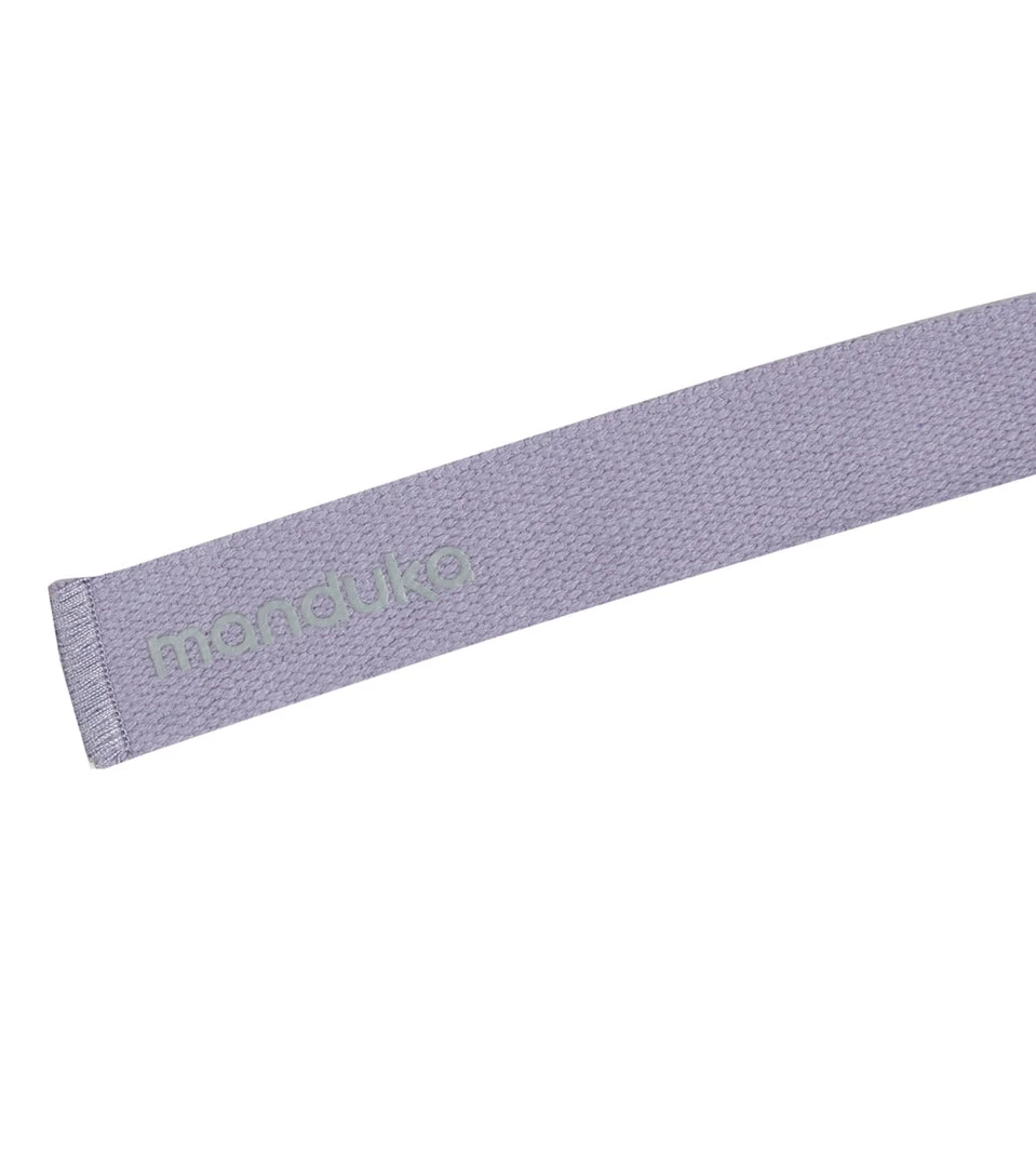 NEW ARRIVALS Manduka Unfold 2.0 6 Foot Yoga Strap Lavender 4 NEW ARRIVALS Manduka Unfold 2.0 6 Foot Yoga Strap Lavender