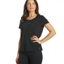 Marika Exhale Tee Black