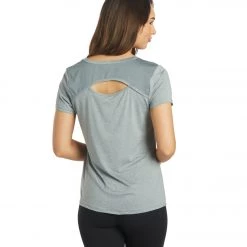 Marika Exhale Tee Heather Trooper CLOTHING