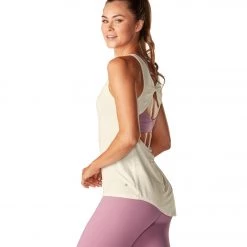 CLOTHING Tavi Breezy Tank Sand Stone