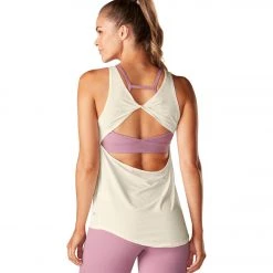 CLOTHING Tavi Breezy Tank Sand Stone
