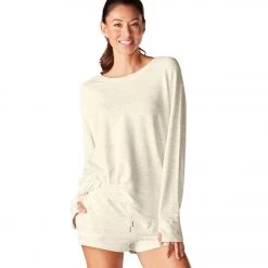 CLOTHING Tavi Cozy Sweatshirt Sand Stone