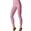 Tavi High Waisted Crop Yoga Leggings Wisteria CLOTHING
