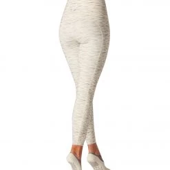 Tavi High Waisted Eyelet 7/8 Yoga Leggings Sand Stone CLOTHING