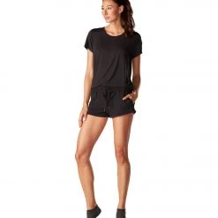 Tavi Cozy Shorts Ebony CLOTHING