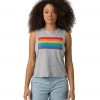 PrAna Organic Graphic Tee Heather Grey More Love 2 PrAna Organic Graphic Tee Heather Grey More Love