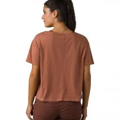 PrAna Organic Graphic Tee Terra One Line NEW ARRIVALS