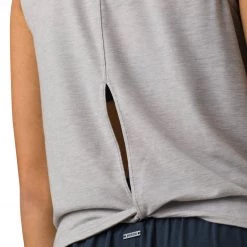 NEW ARRIVALS PrAna Rogue Sleeveless Grey Heather 9 NEW ARRIVALS PrAna Rogue Sleeveless Grey Heather